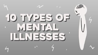 10 Common Mental Illnesses Crash Course [upl. by Enyallij797]