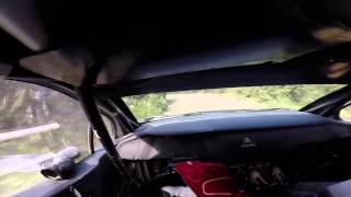 Citroen DS3 WRC Test Mads Ostberg  DRIVERS EYE [upl. by Ranice]