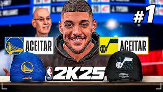 O INÍCIO DA JORNADA NA NBA  NBA 2K25 MyCareer Ep1 [upl. by Yssac]