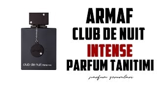 Armaf Club de Nuit Intense Erkek Parfümü  Parfüm Tanıtımı ve Inceleme Yorumu [upl. by Anelah]