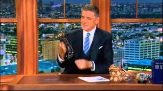 Craig Ferguson 41714C Late Late Show tweetEmail [upl. by Nally]