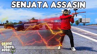 SENJATA ASSASIN VS POLISI  GTA 5 ROLEPLAY [upl. by Enenaj]