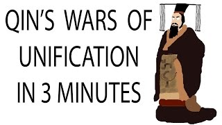 Qins Wars of Unification  3 Minute History [upl. by Premer]