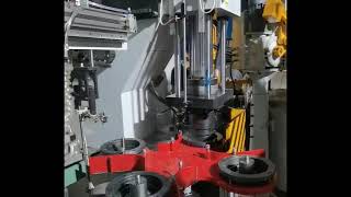 fully automatic aluminum rotor casting machine [upl. by Perreault]