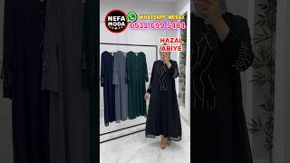 HAZAL ABİYE ELBİSE  NEFA MODA [upl. by Anitsirhk744]