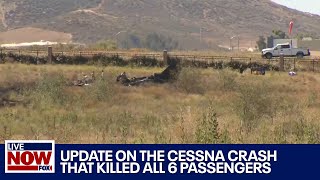 UPDATE Plane crash kills everyone on board in California  LiveNOW from FOX [upl. by Kared118]