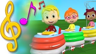 TuTiTu Songs  Roller Coaster Song  Songs for Children with Lyrics [upl. by Ahsein]