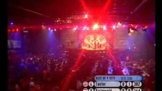 Phil Taylor vs Raymond van Barneveld  Part 1  2004 Masters of Darts [upl. by Ettenauq]