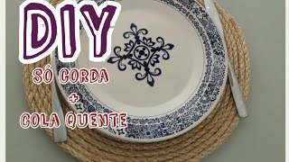 DIY  SOUSPLAT DE CORDA DE SISAL [upl. by Il]