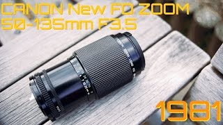 【レンズレビュー】CANON New FD 50135mm F35【フルサイズ対応】 [upl. by Aidile]