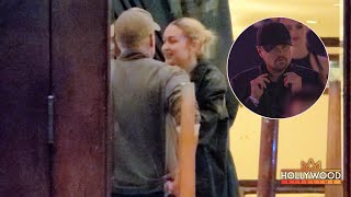 Leonardo Dicaprio amp Gigi Hadid at Cipriani in New York City [upl. by Enelyad]