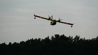 Air Tractor AT802 amp Canadair CL415 Amphibious  CIAV 2018  Varazdin Airport [upl. by Popele]