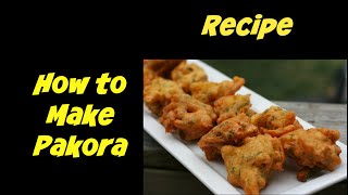 How to make Pakora at home  Indian Cooking Recipes  Cook with Anisa [upl. by Patrick]