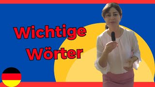 Wichtige Wörter😂Erklärung BeispieleA2B1😂Important words😂ExplanationExamples [upl. by Sandell]