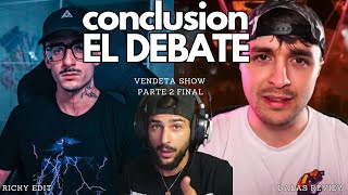 RICKY EDIT PIERDE  DALAS REVIEW GANA  EL DEBATE Parte 2 FINAL [upl. by Aihsatsan]