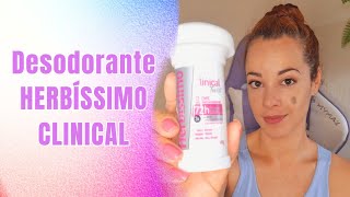 Testei Desodorante Herbíssimo Clinical [upl. by Naehs895]