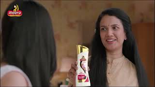 Let that Smile be closer  Meera Anti Dandruff Shampoo  Kannada Ad  Meera Shampoos [upl. by Nnahaid692]