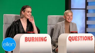 Sarah Paulson Answers Ellens Burning Questions [upl. by Lubbock]