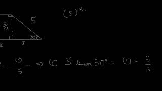 Calcular o perímetro e a altura de um trapézio retângulo [upl. by Davey]