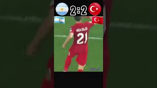 Argentina vs Turkey World Cup 2030 İmaginary Match  Arda Güler Show [upl. by Cavil]