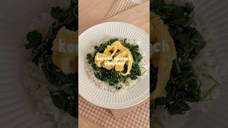 korean spinach banchan [upl. by Abramo]