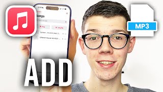 How To Add MP3 Files To Apple Music App On iPhone  Full Guide [upl. by Adnamar590]