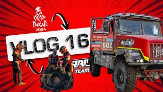 DAKAR Instaforex Loprais Praga Team  VLOG 16 [upl. by Strawn]