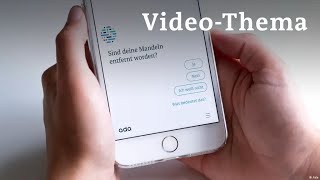 Eine App die Krankheiten erkennt  Deutsch lernen mit Videos [upl. by Ephraim]