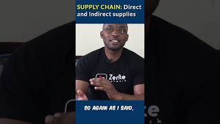 SUPPLY CHAIN Direct and Indirect supplies supplychainanalytics supplychain supplychainsolutions [upl. by Gavrah]