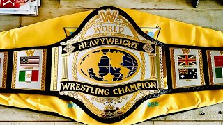 WWE Shop Hogan 86 replica belt review [upl. by Maddox820]