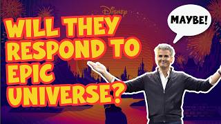 Will Disney Actually Respond To Epic Universe At The D23 Expo [upl. by Ezmeralda527]