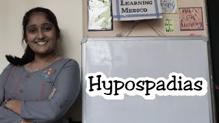 Hypospadias  easy explanation in hindi The Learning Medico [upl. by Ahsai]