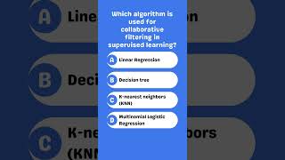 Which algorithm is used for collaborative filtering in ML [upl. by Eicarg]