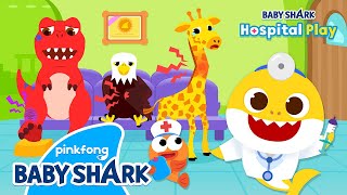 Ouch😣 Dr Baby Shark please fix my owie🩺ㅣKids roleplaying gameㅣBaby Shark Hospital Play App [upl. by Jobyna]