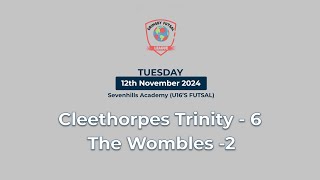 20241112  Cleethorpes Trinity 62 The Wombles u16 Futsal [upl. by Lothar]