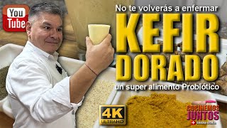 El secreto para no enfermarte KEFIR DORADO un super alimento Probiótico✅😁 [upl. by Noramac]