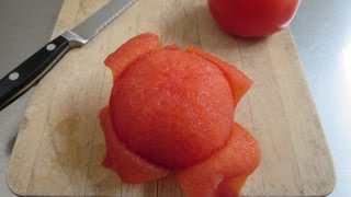 How to peel and seed a tomato [upl. by Moncear466]