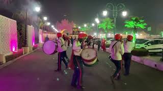 Bagpiper band performance for a baraat [upl. by Scheld]