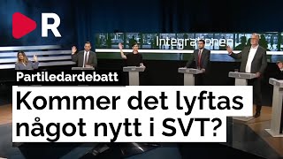 Partiledardebatt i SVT – kommer det att sägas något nytt [upl. by Jillie342]