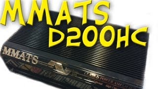 MMATS D200HC Functionality Test Amp Amplifier D100 D100HC D300HC [upl. by Haze]