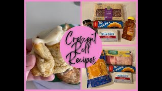 3 TASTY AND EASY CRESCENT ROLL RECIPES  TOASTED MARSHMALLOW KITCHEN [upl. by Ycniuq]