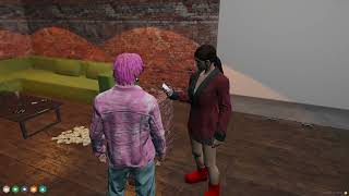 Lollypop Listens To Fannys Song Fanny got signed to WuChang Records  NoPixel 40 GTA RP [upl. by Paige]