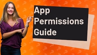 How do I allow permission in settings [upl. by Rodolfo]