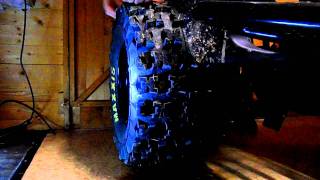 Deflation of a Maxxis Razr2 tire [upl. by Secundas]