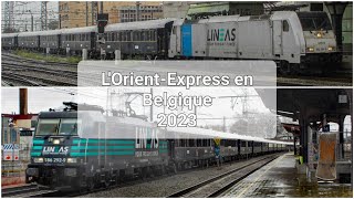 LOrientExpress en Belgique en 2023 [upl. by Channa258]