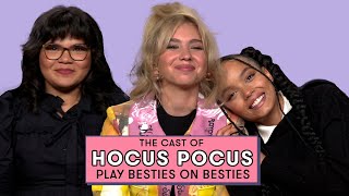 The Cast Of Hocus Pocus 2 Had To Keep This SECRET For FOUR Months  Besties on Besties  Seventeen [upl. by Nesral]