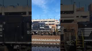 12z leaves Roanoke with operation life savior unit railway subscribe norfolksouthern fyp train [upl. by Kristos368]