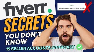 How To Fix Fiverr Seller Profile NOT Approved In 2024 GUARANTEED TRICK🔥📌 [upl. by Hoseia]