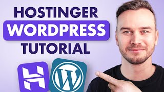 Hostinger Wordpress Tutorial 2024  Step by Step [upl. by Kieryt746]