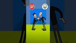 Arsenal VS Man City Recap manchestercity arsenal premierleague [upl. by Ardnassela369]